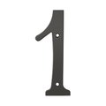 Patioplus 6 in. House NumbersOil Rubbed Bronze Solid Brass PA575201